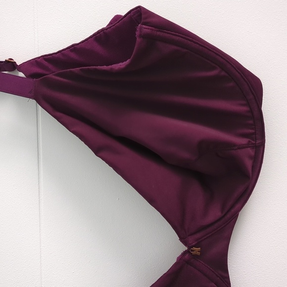 Savage X Fenty Core microfiber Purple Women's Intimate lined underwire Bra 40G - Picture 2 of 8